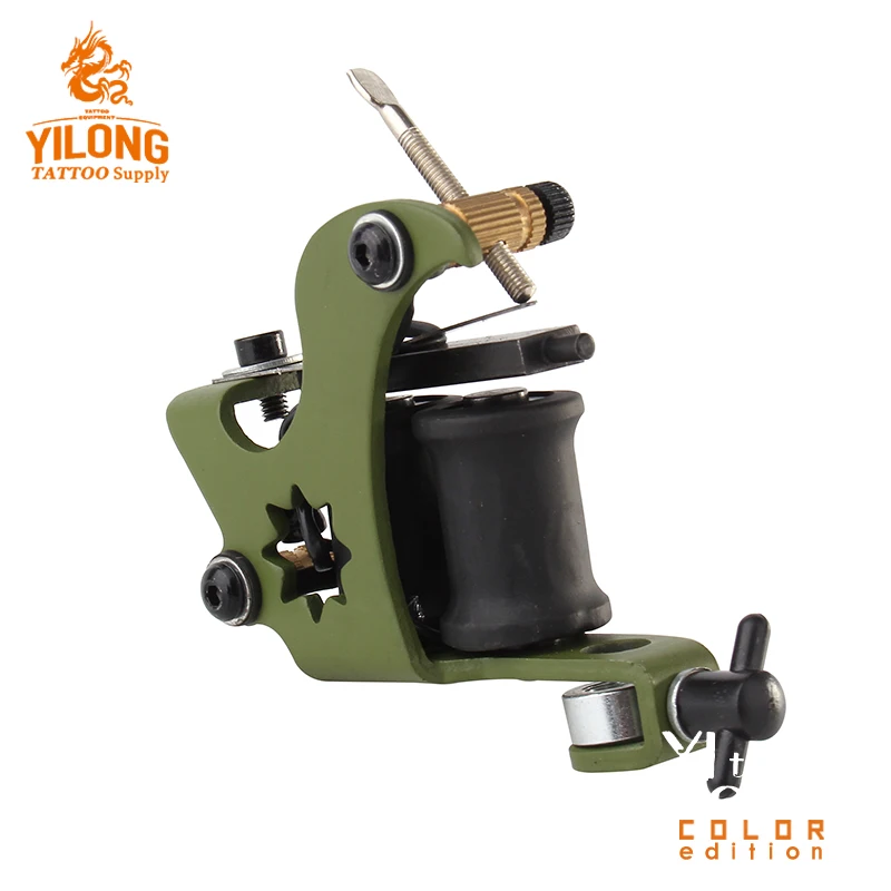 

Yilong Imitation carving liner tatoo machine Iron Tattoo Machine Used for Lined and Shader Coil Tattoo Machine