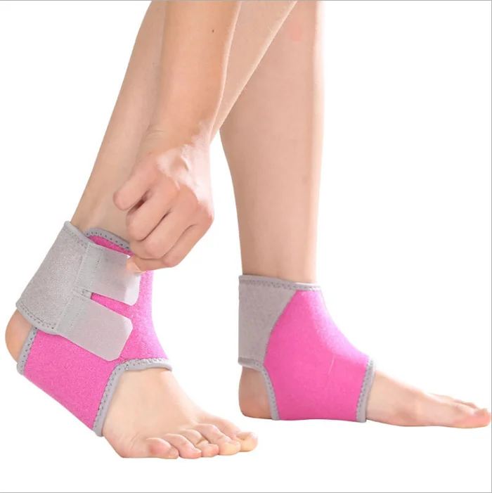 Breathable Adjustable Compression Ankle Foot Support Injury Protection Child Ankle Braces for Kids.png