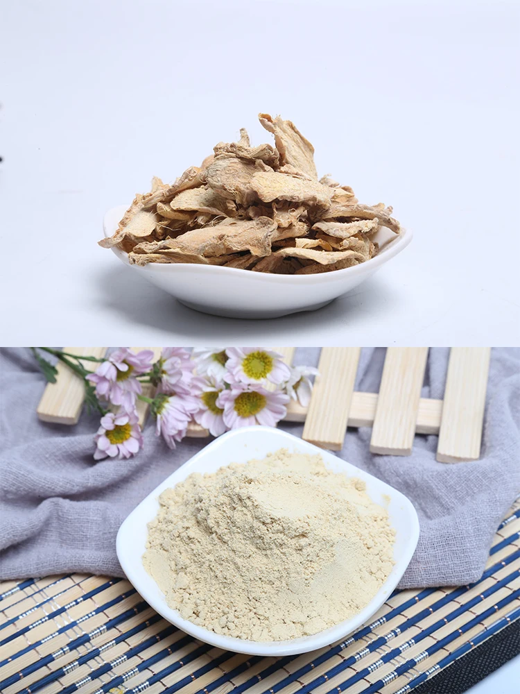 Certified Organic dried ginger slices dry ginger chips