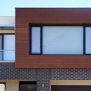 Easy Installation External Wood Siding Outdoor Wood Grain Panel