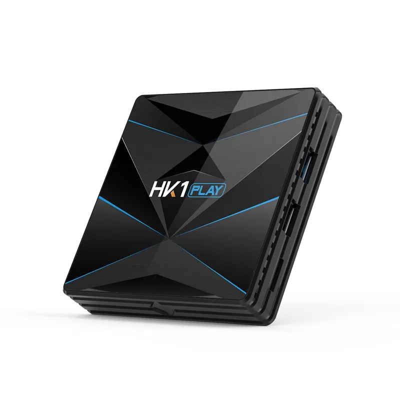 

Hot Selling Android TV Box HK1 Play 2GB 16GB Amlogic S905x2 latest chip 2.4G WIFI Android Box TV