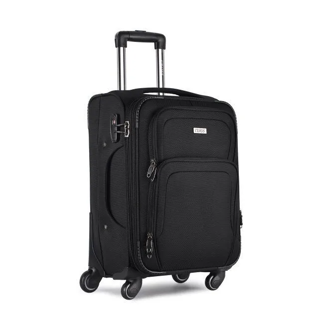 3pcs Fabric Travel Luggage Bag/trolley Luggage - Buy Suitecase,Trolley ...
