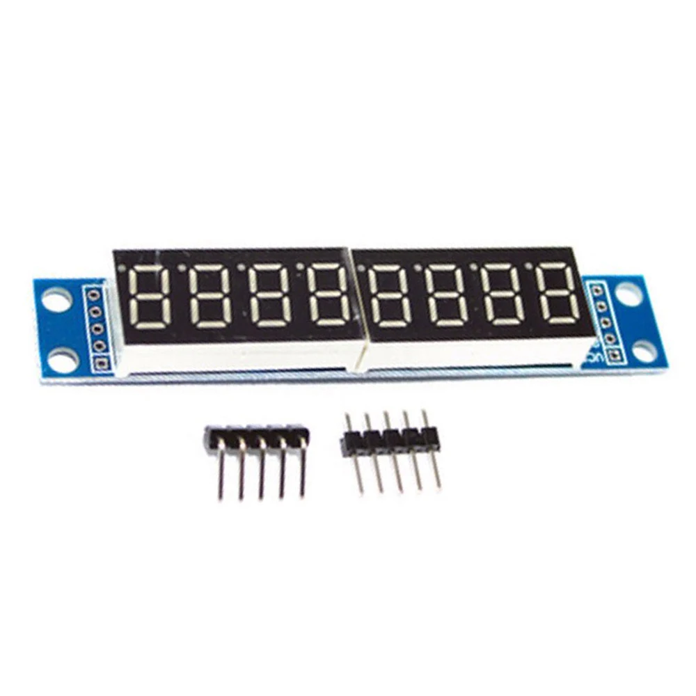 Red MAX7219 8-Digit LED Display Module Digital Tube Arduino SPI Control