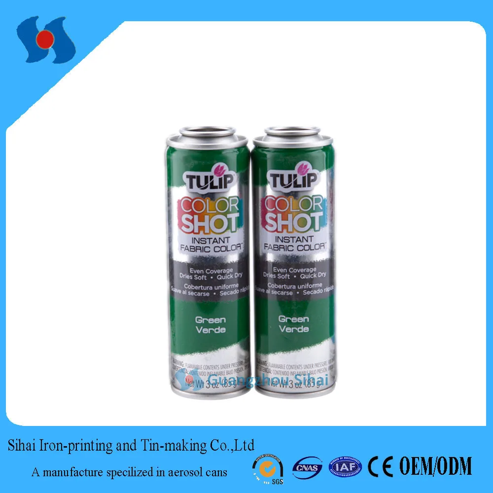 Dia.57mm Hot Sale Refillable Aerosol Spray Paint Can With Custom Logo
