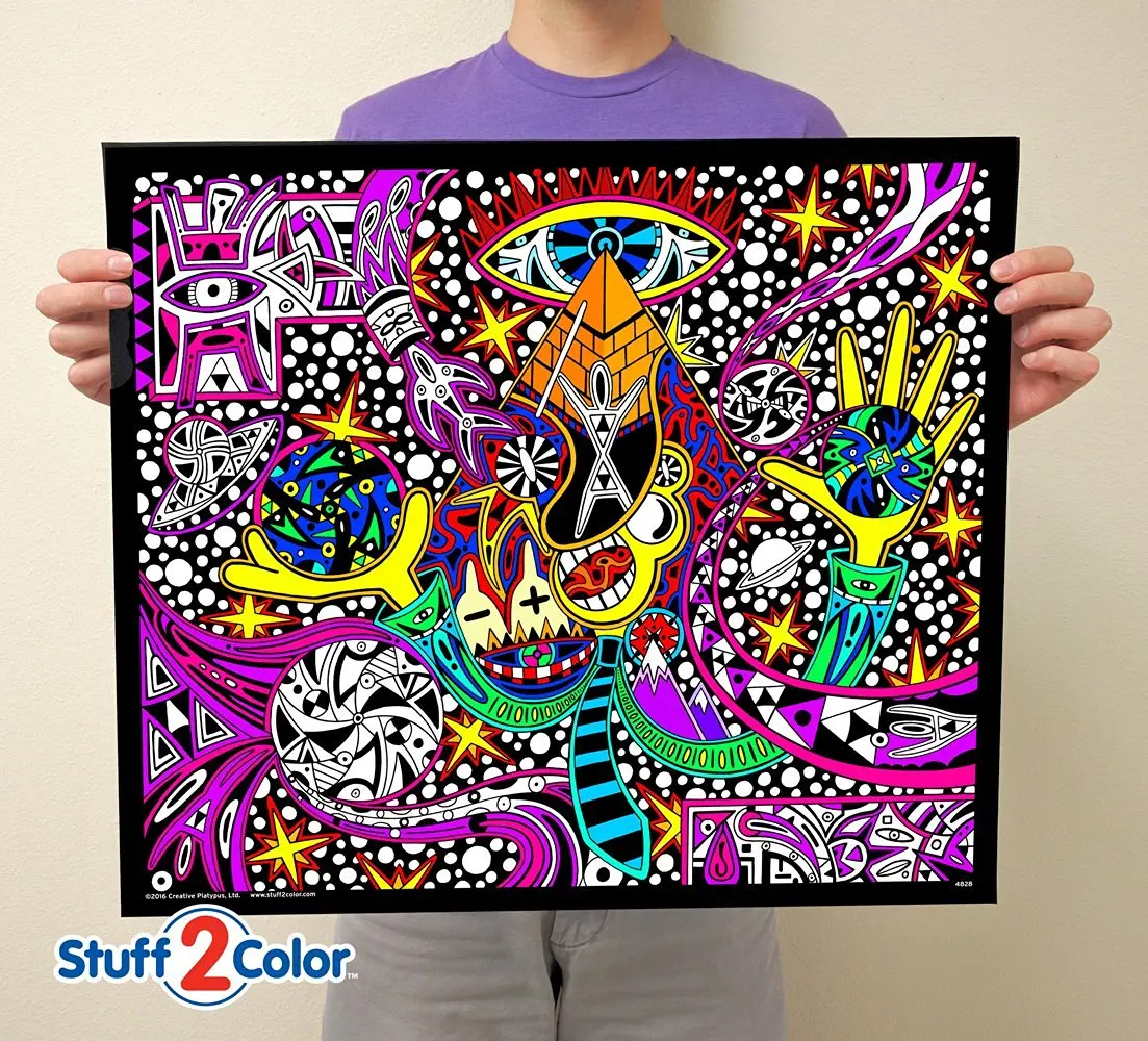 Cheap Coloring Fuzzy Art Poster Find Coloring Fuzzy Art Poster