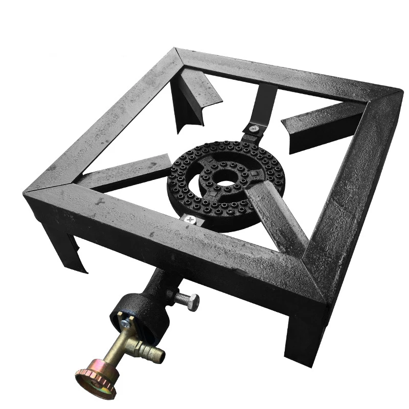 Portable Gas Cooker Mini Cast Iron Stove for Camping