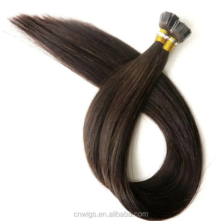 

(300grams/set, #4) XUCHANG HARMONY 20inch No-Double Drawn Italian Keratin Capsule Pre-bonded Square Flat tip hair extensions