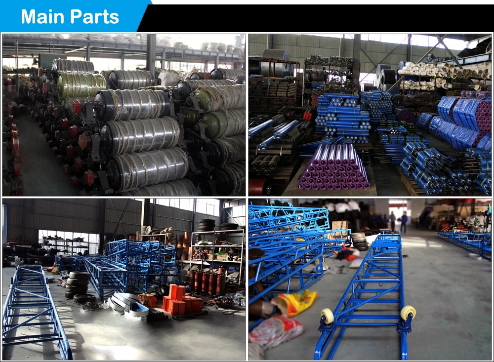 DY series industrial mobile belt conveyor for coal/bulk material/sand gravel stone transporting