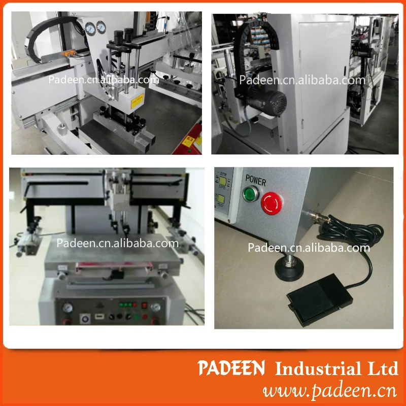 details of screen printer