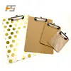 A4/A3 Waterproof Hardware Custom MDF Wooden Clipboard