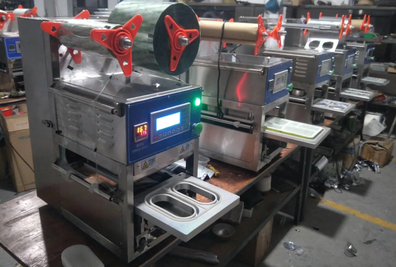 Aluminum Foil Lids Fully Automatic Plastic Cup Sealing Machine Buy Fully Automatic Cup Sealing