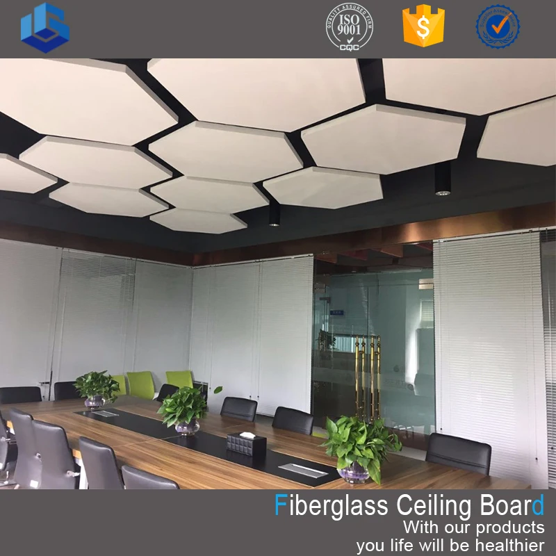 
fiberglass wool celotex acoustical ceiling tile with ISO certificate 