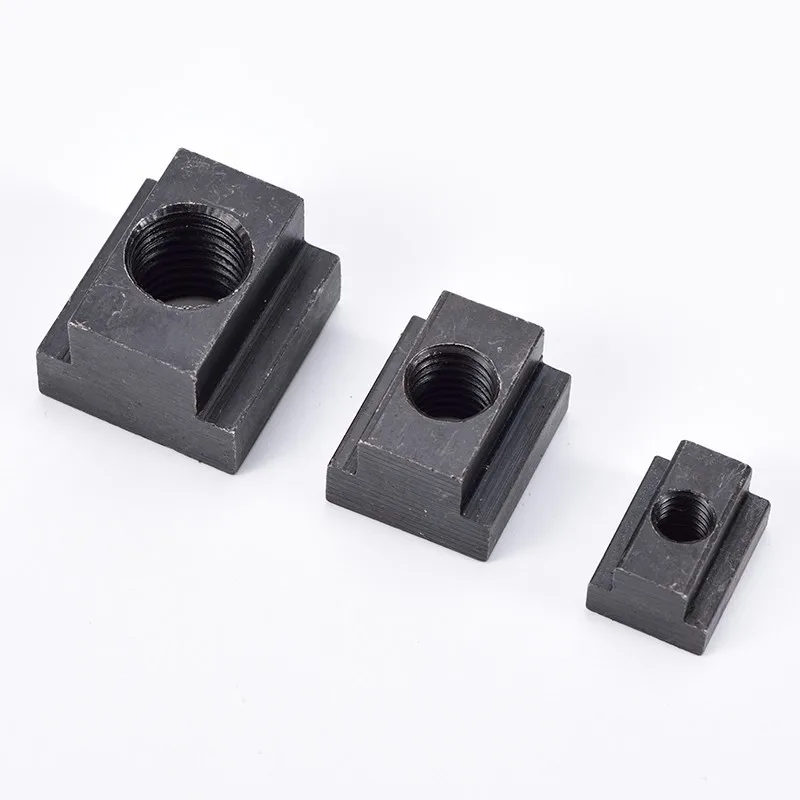 Din508 Carbon Steel T Slot Nuts For Aluminum Profile Iso299 Black Oxide Nuts For Tslots Buy