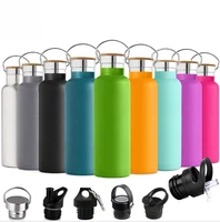 

25oz double wall insulated stainless steel bicycle water bottle