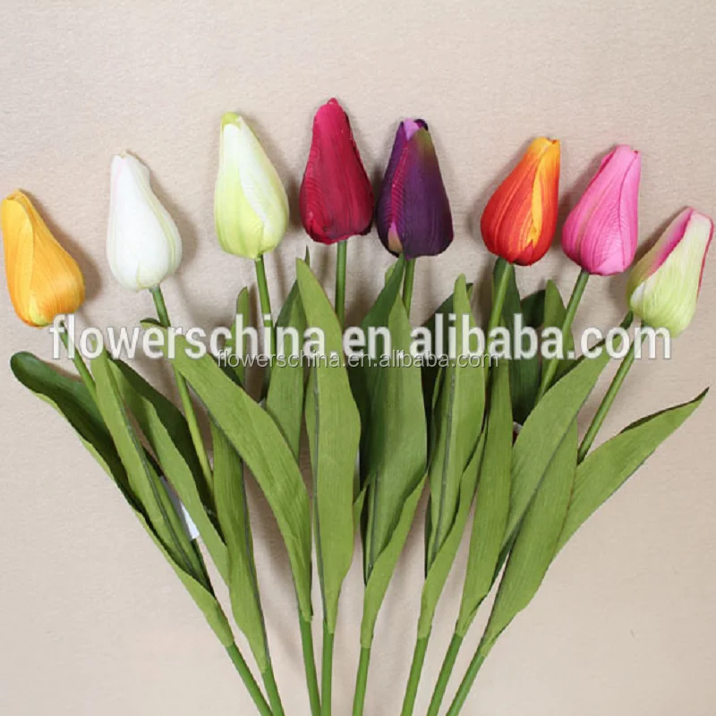 Silk Tulips Flower Artificial Tulip 