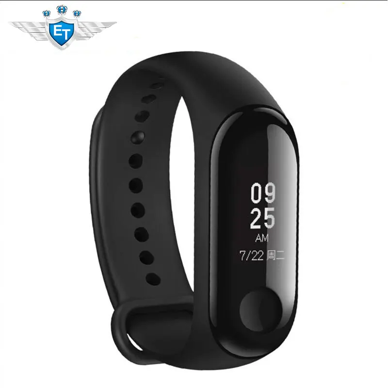 

Original xiaomi mi band 3 Smart Fitness Tracker Heart Rate Monitor Bracelet, Black