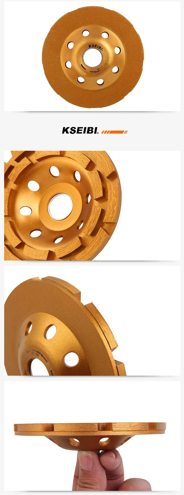 Kseibi Cup Shaped Angle Grinder Diamond Grinding Wheel Buy Stone