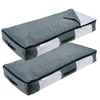 Space Saving Decorative Cotton Duvet Comforter Storage Bags Target