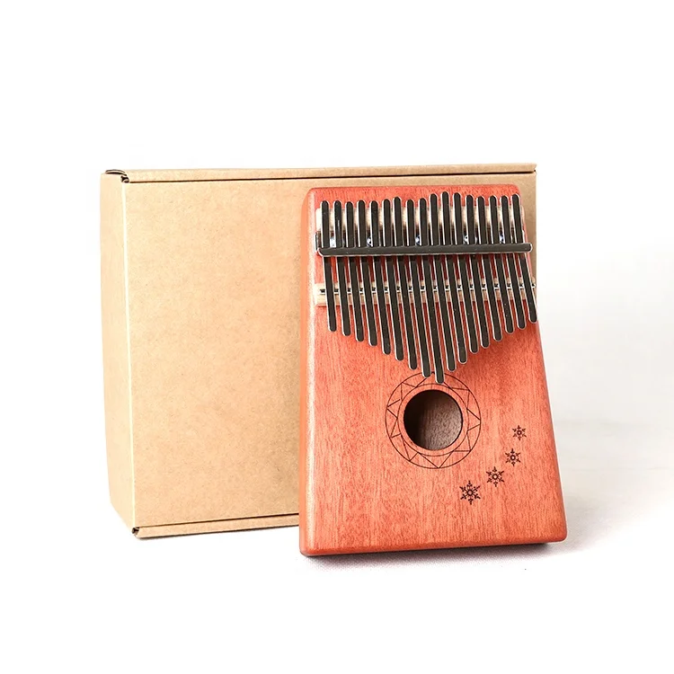 
Customized Ethereal Sound Kalimba 17 keys Thumb Piano 