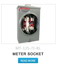 ANSI standard china low price 5th terminal jaw meter socket