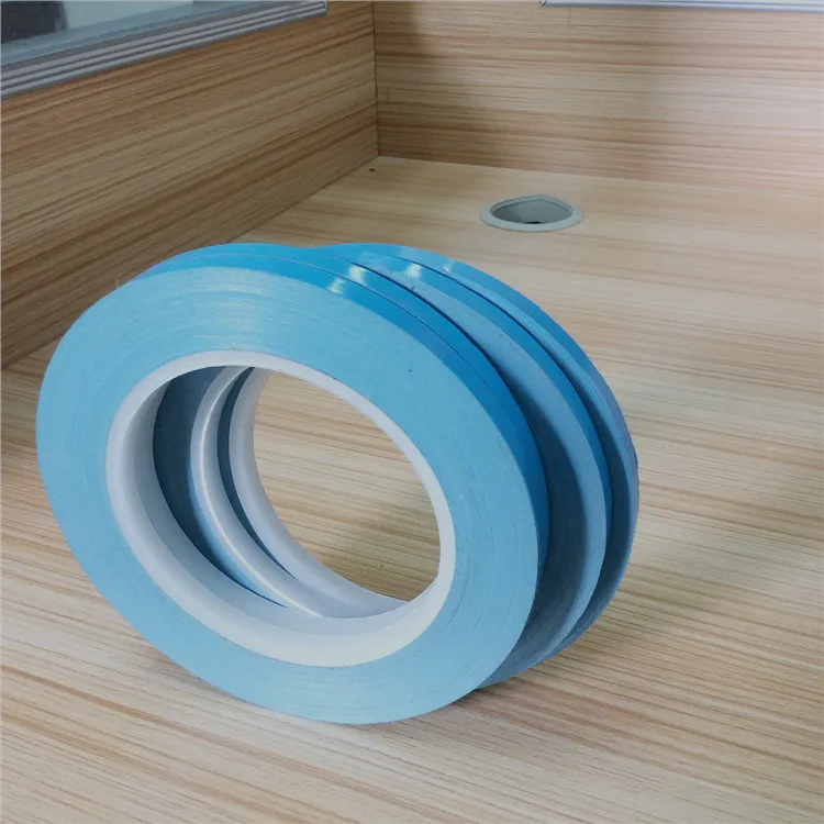 Shenzhen Factory Supply Double Sided Blue Silicone Adhesive Tape Buy