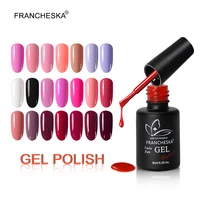 

Francheska 8ml Color 36-71 Nail Gel Polish Base Top Coat Long Lasting Soak Off UV Gel Polish
