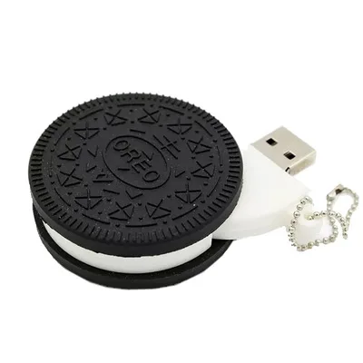 

Food Cookie USB Flash Drive Memory Stick With Custom Logo 8MB 16MB 32MB 64MB 128MB 256MB 512MB