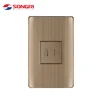 Songri SAA New Fashionable South America Standard One TEL Pro Wall Socket