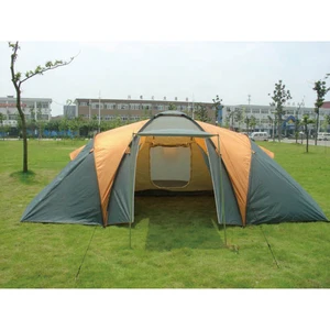 3 Room 6 Man Outdoor 3 Bedroom 6 Person Double Layer Luxury Large Big Best Waterproof Family Camping Tent Waterproof