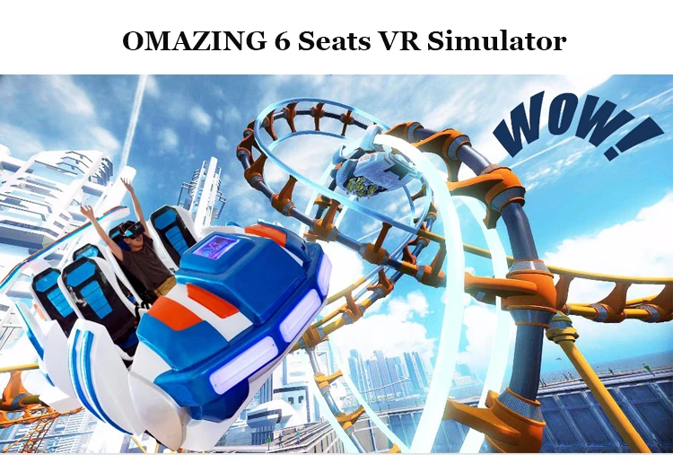 manufacture 9d vr 6 seats cinema system simulator