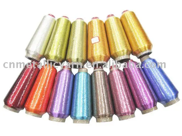 
M / S / X / H Type Lurex Metallic Yarn 