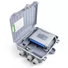 8 ports fiber optical distribution box 1x8 plc splitter box suitable for wall-mount and Pole mounted