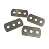 Double Edge Three Holes Flooring Knives Blades 42.5*22*0.2mm