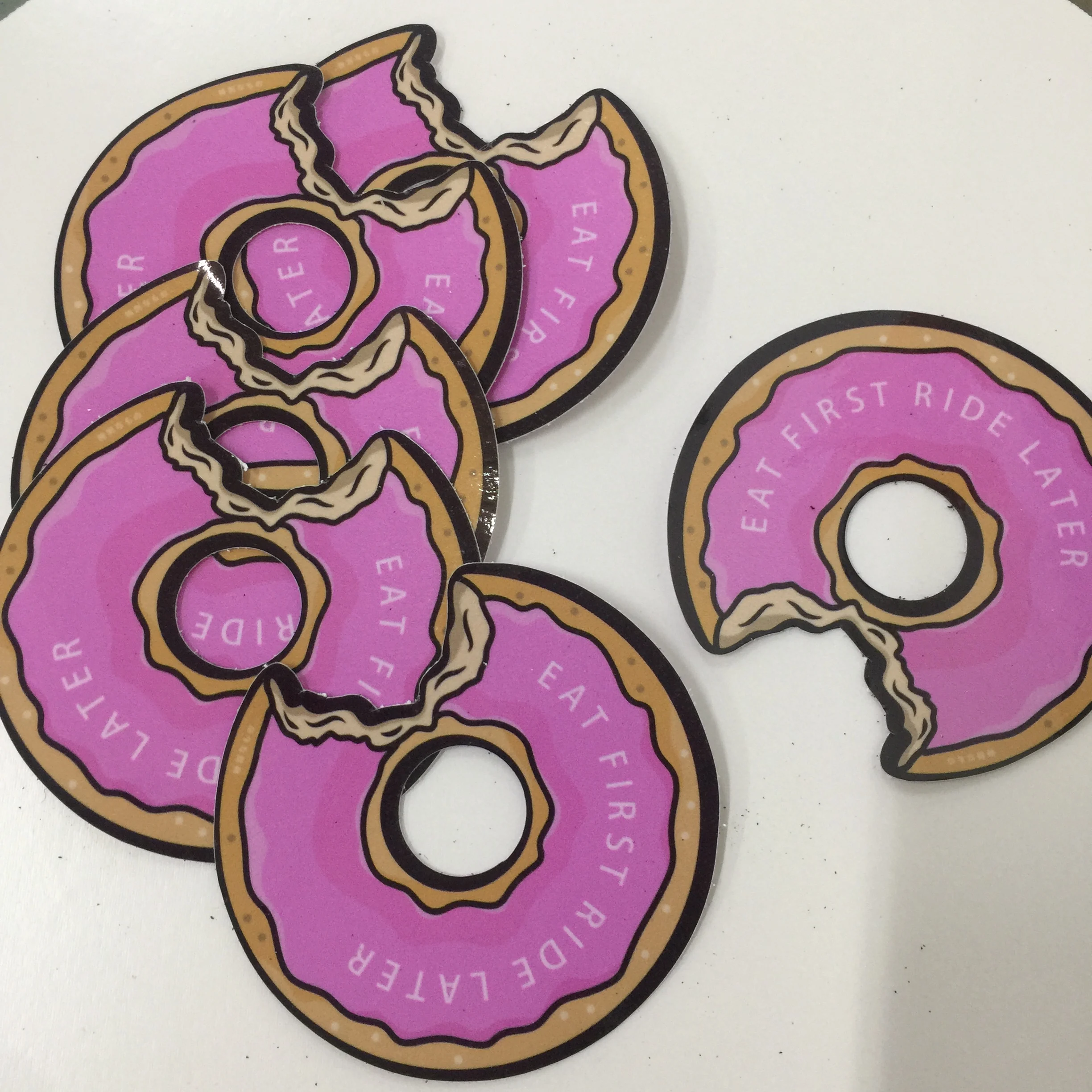 高品质不干胶标签户外双面模切贴纸乙烯基双面印刷 pvc 贴纸