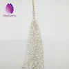wholesale 15cm diy jewelry used for necklace clothes white Turkey crystal acrylic bead tassel