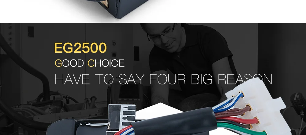 Regulador de voltaje automático TR222 EG2200 EG1800 EG1400 EG2500 Avr AC generador de Gas piezas originales de grupo electrógeno electrónico 2kw