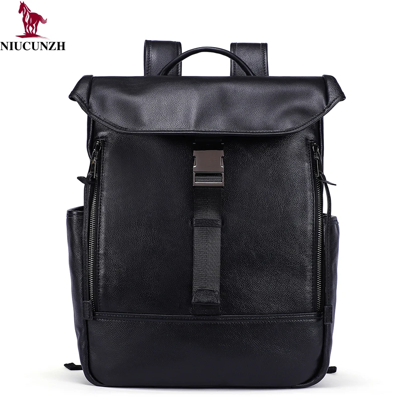 

2019 Designer Genuine Leather Briefcase Backpack Custom Laptop Bag Travel Black Backpack swiss gear backpack wholesale