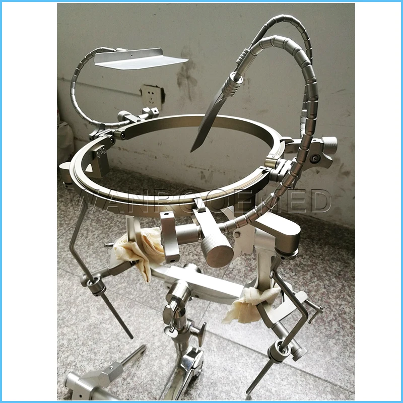 Aota303 Hospital Medical Precise Instrument Head Skull Clamp Frame With