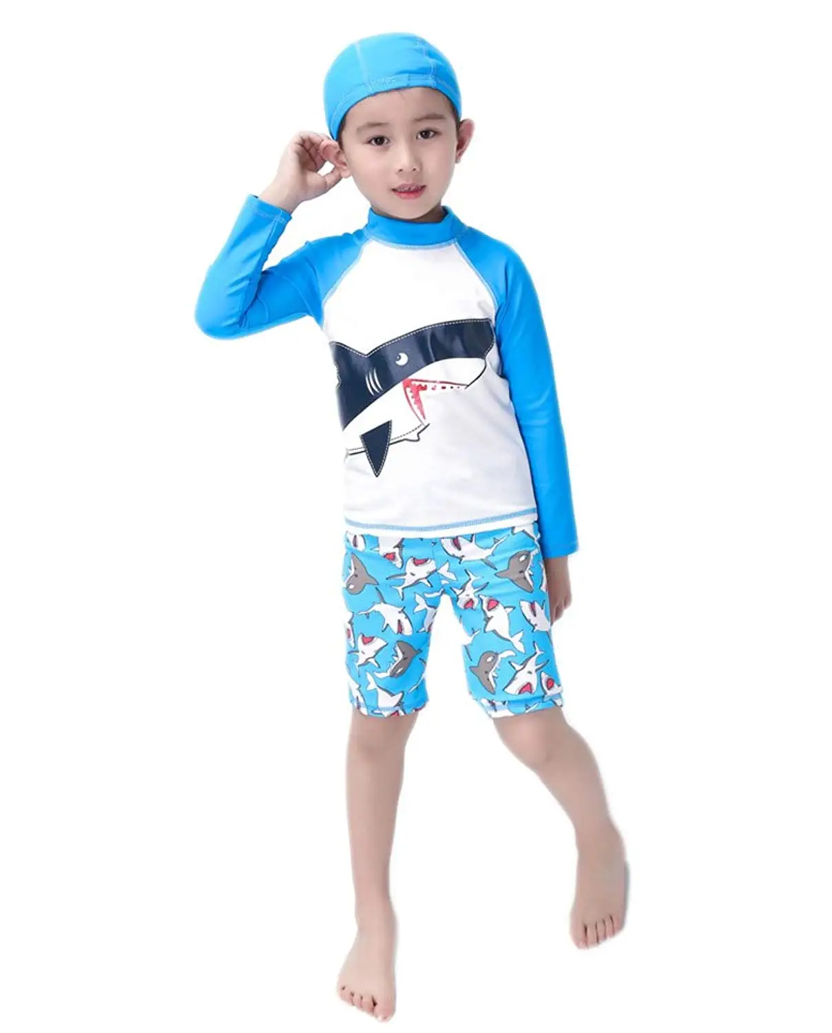 baby boy long sleeve swimsuit