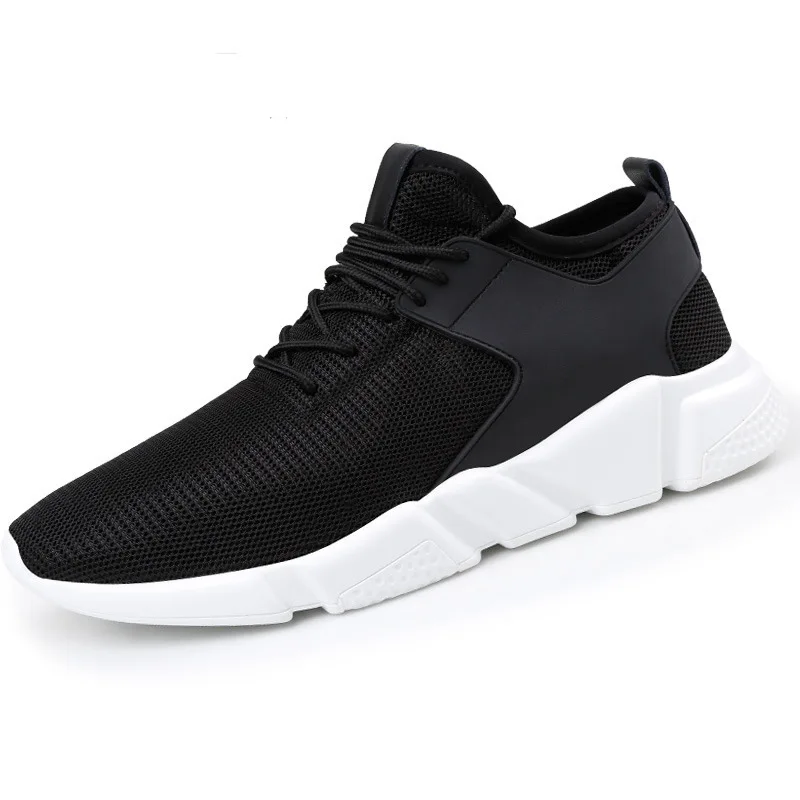 

or20529a Spring summer 2018 new black Korean breathable mesh running men casual shoes sneakers, Black,white,gray