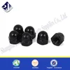 1/4-20 Acorn Cap Hex Nuts Black Oxide Bolt Thread Cover Smooth Rounded