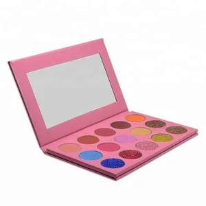 custom your own makeup no logo 15 colors high pigment eyeshadow palette