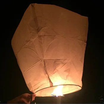 floating sky lanterns