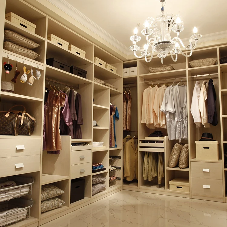 Home Furniture Design White Lacquer Finish Walk In Closet - Buy Walk In ...