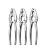 Set of 3 Pieces Seafood Tools Set Lobster Crackers Crab Crackers Sets Nut Crackers Tool with Heavy Duty Chrome Plated Zinc Alloy