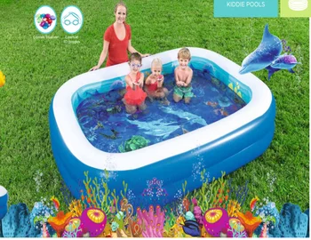 Newbestway 54177 3d Undersea Adventure Kiddie Play Pool 262m175m51cm Buy 3d Undersea Pool3d Kiddie Play Pool3d Pool For Kid Product On - 