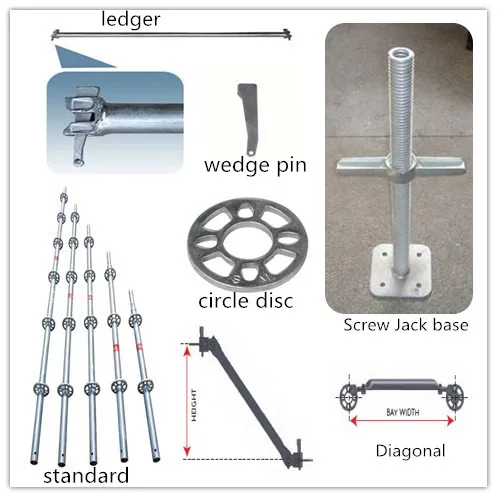 ringlock scaffold from Asian