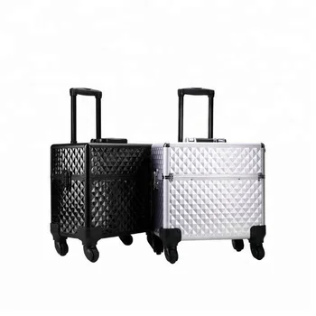 trolley cosmetic vanity case