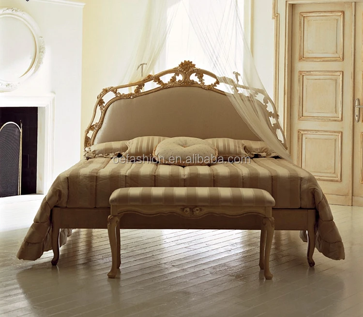 French Elegant Home Furniture Queen King Size Bed Of Latest Double Bed