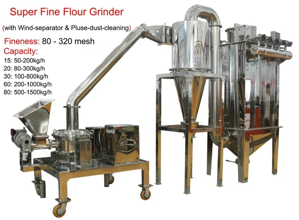 Wfj80 Mini Fine Powder Pulverizer Fine Powder Grinding Machine Corn